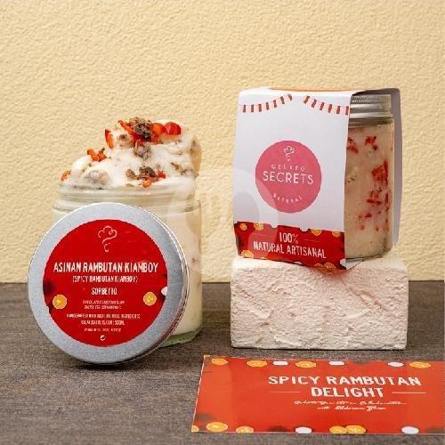 Cheesecake with Passionfruit Gelato (500ML) menu Gelato Secrets, Setiabudi One