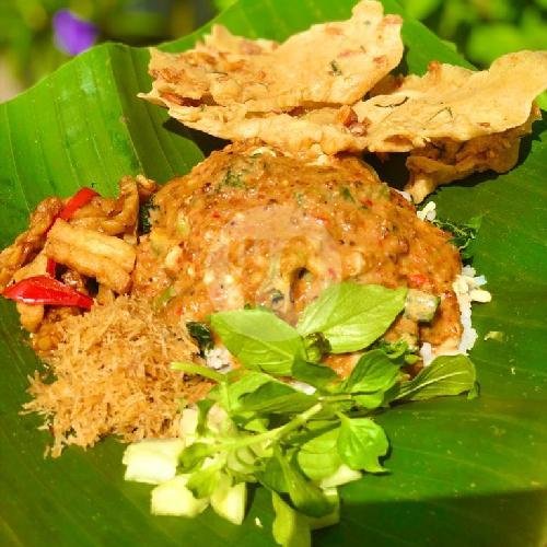 Nasi Pecel Madiun (Pedas) menu Nasi Pecel Madiun - Sulfat