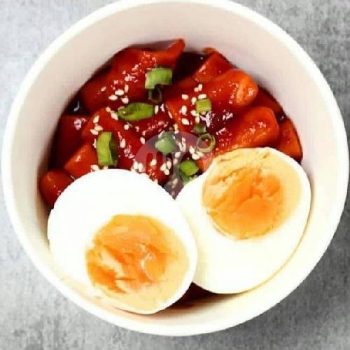 Topokki Reguler + Keju menu Kims Topokki Gemah