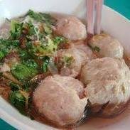 Yamin Asin Baso Urat menu Baso Solo Kembar, Cisokan