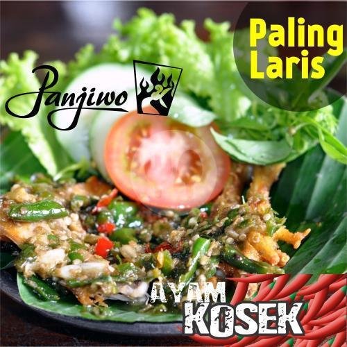 Ayam Goreng Kremes menu Ayam Kosek Panjiwo, A Yani