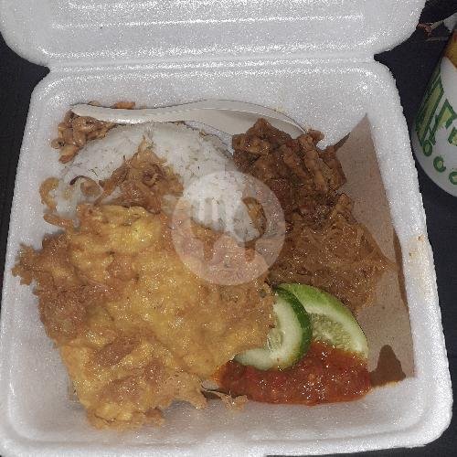 Paket Nasi Uduk + Omelete menu Nasi Uduk & Ayam Penyet Ibu Nelly, Ciseke Besar