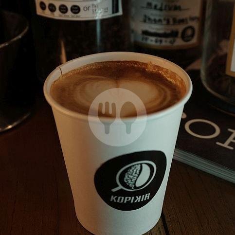 White Coffee (Ice) menu Kopikir Yogyakarta, Baciro