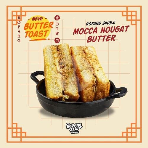 Ropang Single Keju Butter menu Ropang OTW, Pelajar Pejuang