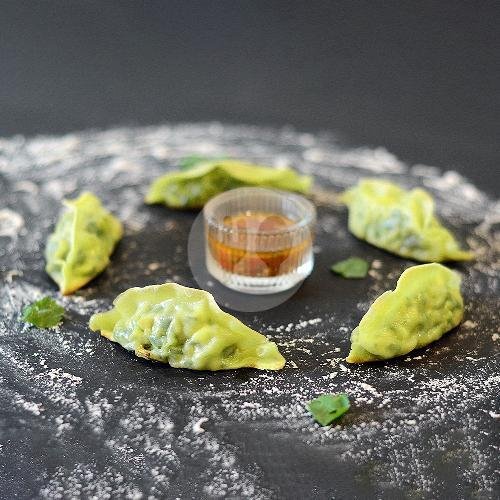 Pork + Crab (Kuotie Babi + Kepiting) *Seasonal 10pcs menu Oma Dumpling, Patal Senayan