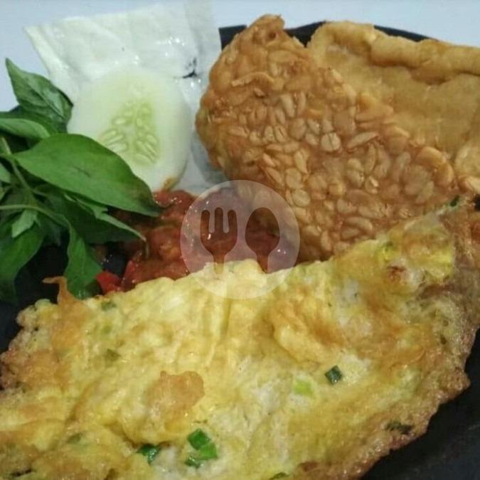 Paket Nasi Telor Dadar menu Rumah Makan Mergosari, Pelajar Pejuang