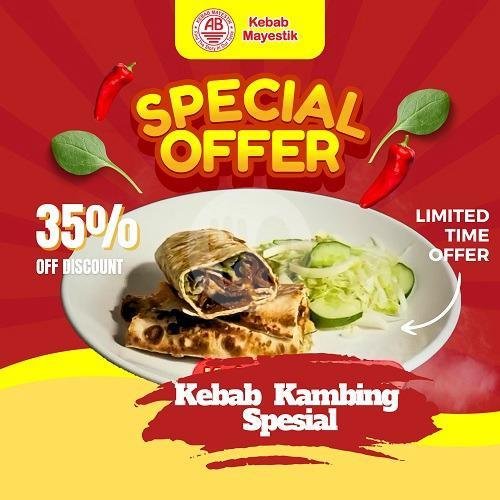 Kebab Kambing menu AB Kebab Mayestik, Bintaro Sektor 3A