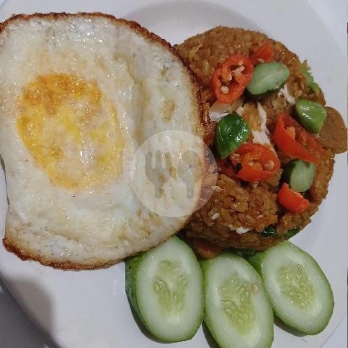 nasi goreng ati ampela menu Ayam Geprek DM, Sumur Bandung