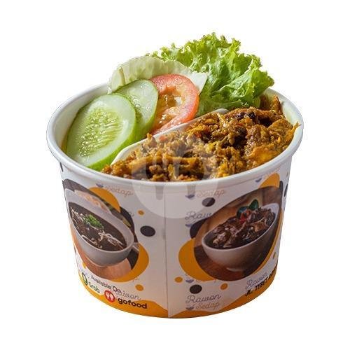 Nasi Putih menu Rawon Sedap Tebet, Tebet Raya
