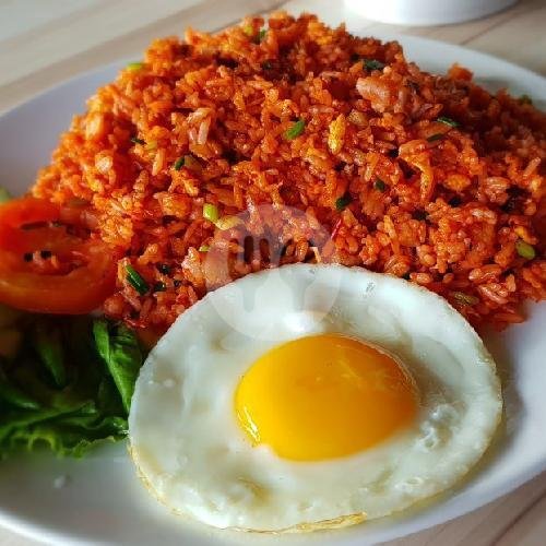 Nasi Goreng Merah Seafood menu Pork and Barrel, Klojen