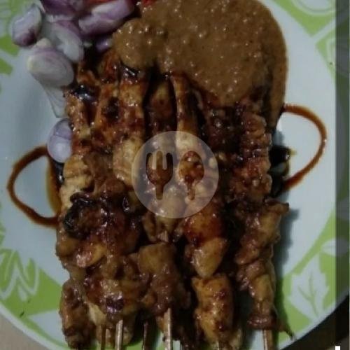 Sate Campur Ati Ampela menu Sate Ayam dan Kambing Cak Dul, Jetis