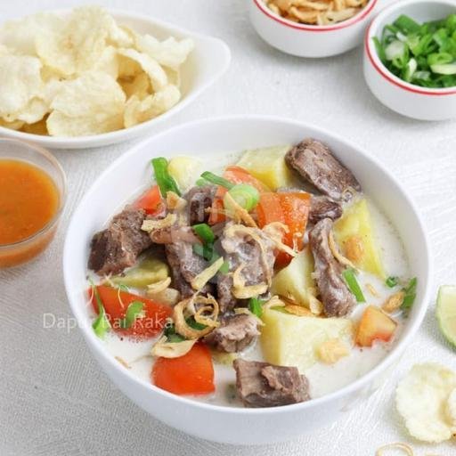 Sop Iga (tanpa nasi) menu Sop Rawon Soto Dapur Rai Raka