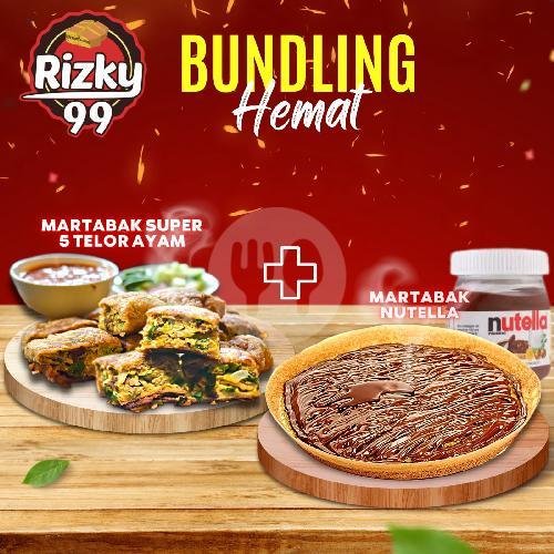 Martabak Ovomaltine + Martabak Super 5 Telor Ayam menu Martabak Rizky 99, Kemayoran
