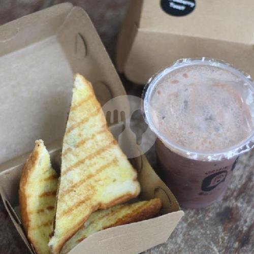 Kopi Restu Bini + choco toast menu Kopi Bini, Kihajar Dewantara