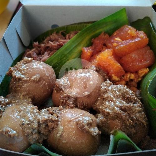 Paket Gudeg Telor menu Gudeg Kangen Jogja, Waru