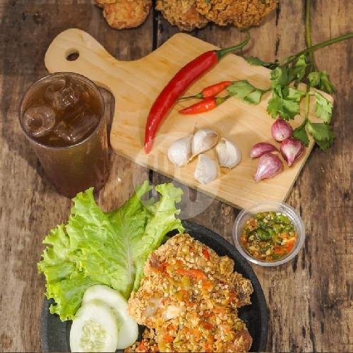 Geprek 1 menu Rocket Chicken, Tawangsari