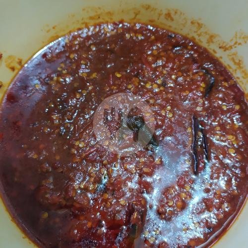 Sambal menu Nasi Teri Pojok Gejayan, Klitren