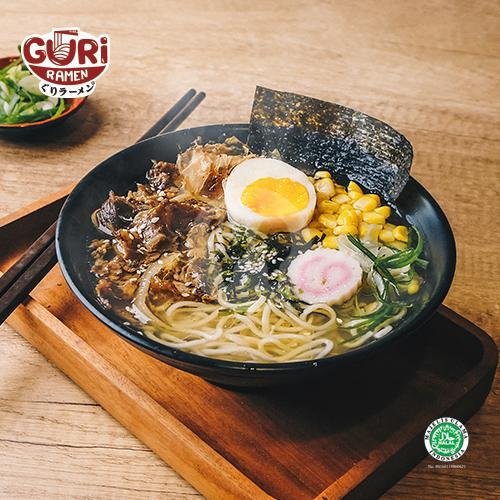 Guri Ramen menu Guri Ramen, Klojen, Oro Oro Dowo
