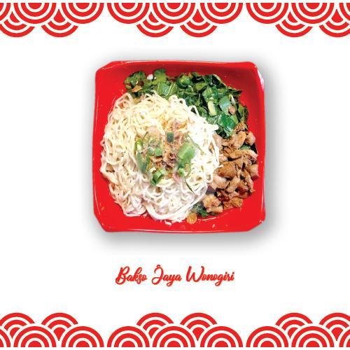 Kwetiau Ayam menu Bakso Jaya Wonogiri, Bangka