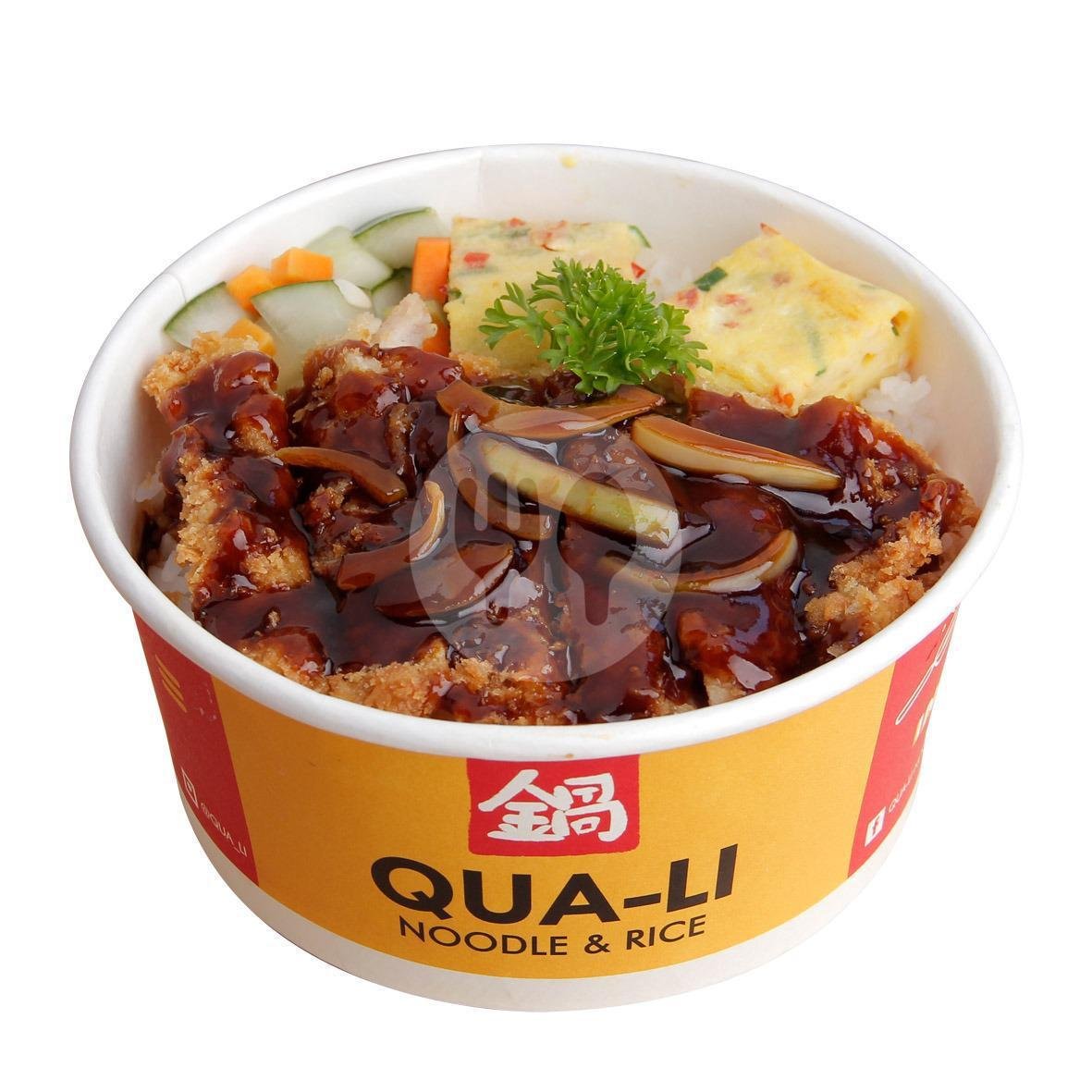 Nasi Kungpao Chicken menu Qua-Li Noodle and Rice, Jogja City Mall
