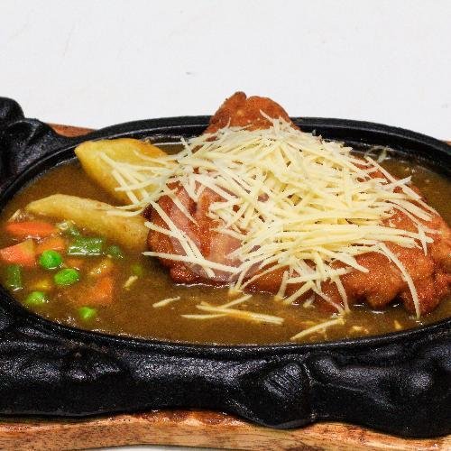 Double Chicken Crispy menu Pulung Steak & Nasgor, Ngestiharjo, Kasihan, Bantul