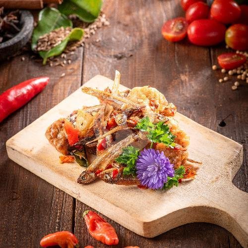 Cumi Gulai Jumbo menu Nasi Kapau Kedai Pak Ciman Bandung