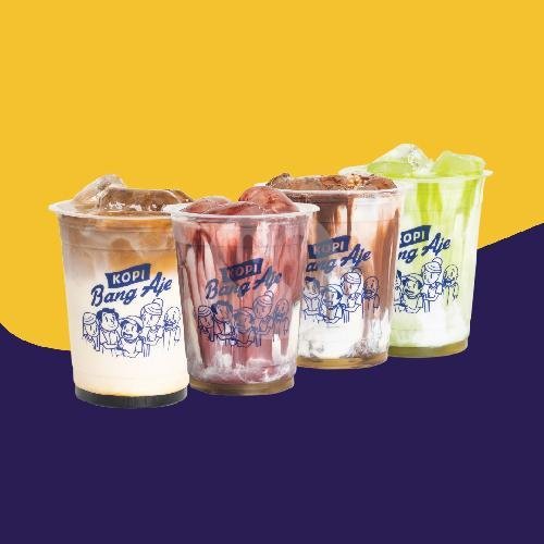 Es Susu Jelly Es Krim Pelangi menu Kopi Bang Aje, H. Nawi Raya