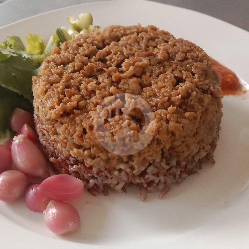 Nasi Tim + Kuning Telur menu Nasi Tim Pasar Pagi Nau-Nau, Pejagalan