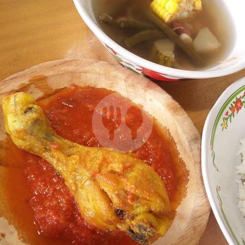 Nasi Sayur Asem Ayam Kampung menu Depot Ijo Royo-Royo, Batu