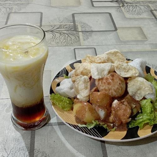 Gado - Gado Porsi Kecil + Es Dawet menu Gado - Gado Handayani