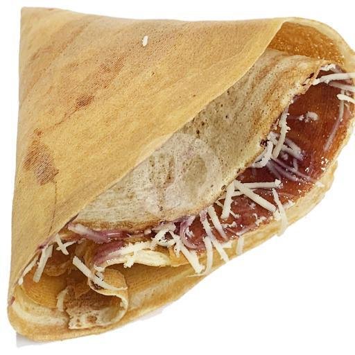 Blueberry Choco Cheese GO menu Dik Crepes, Wastu Kencana