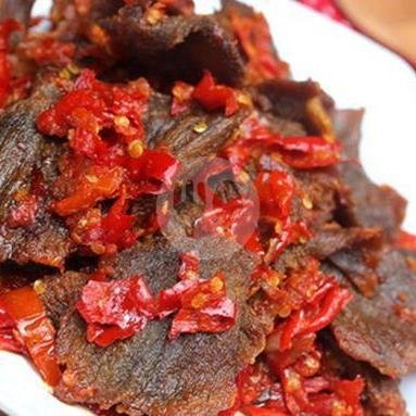 Nasi + Belut Balado + Sayuran Lengkap menu Rumah Makan Talago Banta, Tebet