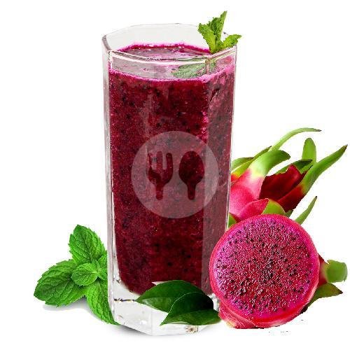 Melon menu Planet Juice, Pajang