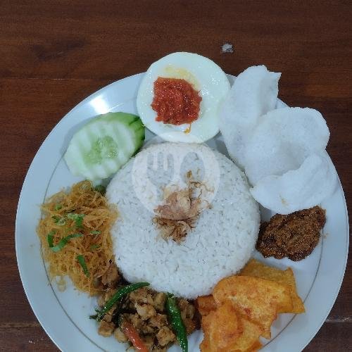 Nasi Lemak Telur menu WARUNG OCIK MEDAN FOOD, Caturtunggal