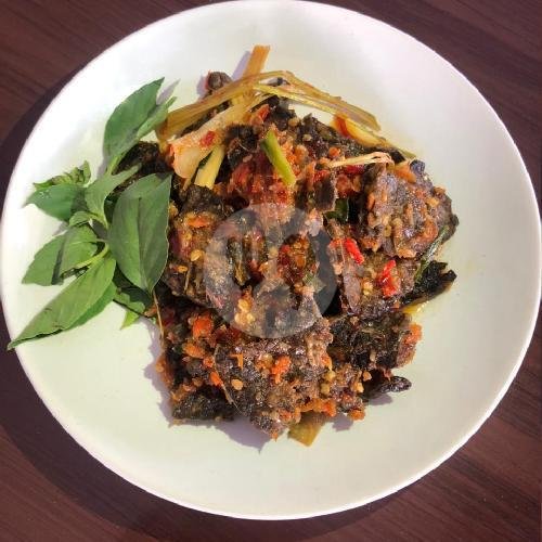Oseng Paru Pedas menu Rawon Basmalah, Klojen