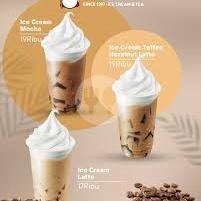 Ice Cream Latte menu Mixue Cinunuk