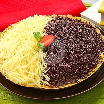 Coklat Wijen Susu menu Martabak LBS Gendis, Kramat Jati