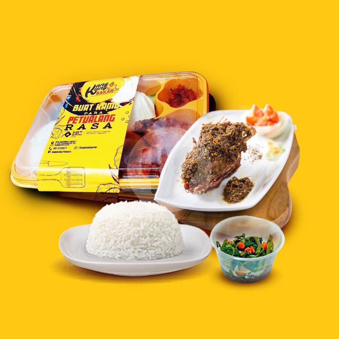Paket Ayam Fillet Asma menu Kangkung Bakar Tegal, Rita Supermall Tegal
