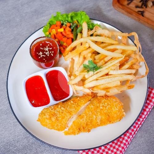 Chicken Cordon Bleu menu Moin Cafe, Sumber Sari