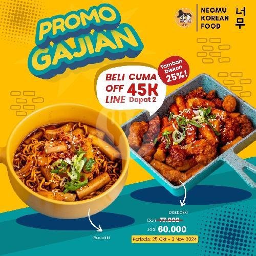 Neomu Korean Food: Surga Kuliner Korea di Mojolaban yang Wajib Dicoba!
