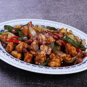 Ayam Lada Hitam menu RM Kalimantan Anton Jatibening, Caman
