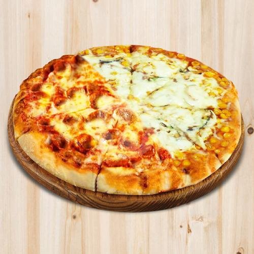 Half Salami + Mozza Lovers Arabic Pizza - Small menu Arabic Pizza, Warung Jati Barat 4