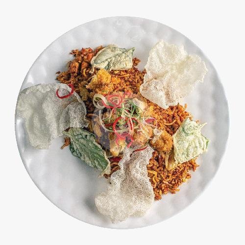 Nasi Goreng Mawut Sapi menu Gotri Resto, Ngagel Jaya
