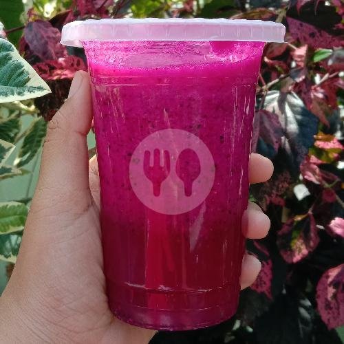 Jus Jambu menu Salad Buah Dapur Mila, Kowang