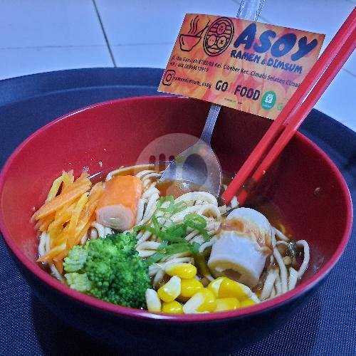 Ramen Asoy Medium menu Ramen & Dimsum Asoy, Ibu Ganirah