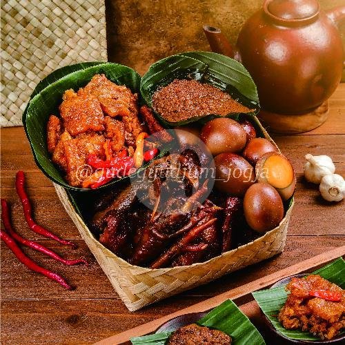 Paket Telur 5 menu Gudeg Yu Djum, Pangukan