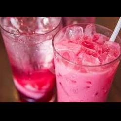 Es Teh Lemon menu Ayam Goreng Suharti, Soekarno Hatta