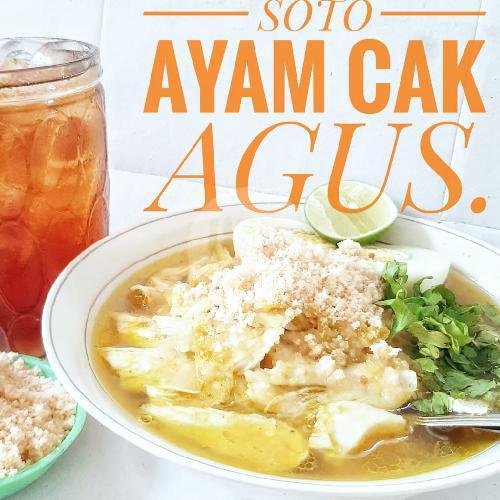 Soto Ceker menu Soto Ayam Cak Agus, Kenjeran
