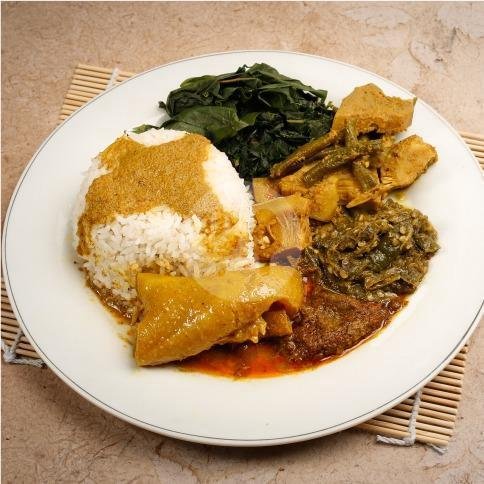 Paru Sapi - Bungkus menu Masakan Padang Duta Minang, Katamso