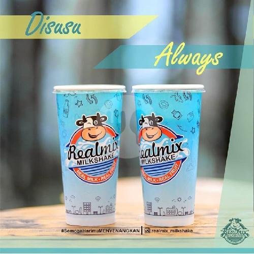 Green Tea Milk menu Realmix Milkshake, Urip Sumoharjo